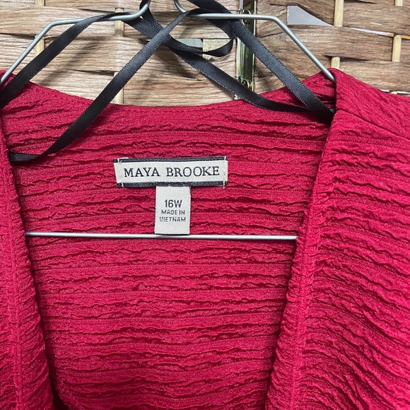 Bundle of Two Jackets! NWT Never Worn Red and Navy Blue Sizes XL and 16W - Picture 5 of 7